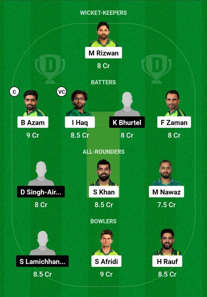 Asia Cup 2023 Match 1, Pakistan VS Nepal, PAK vs NEP Dream11 Prediction Asia Cup 2023 ODI, Fantasy Cricket Tips 2023|Playing11 Pitch Report Timings Table Points Asia Cup 2023.